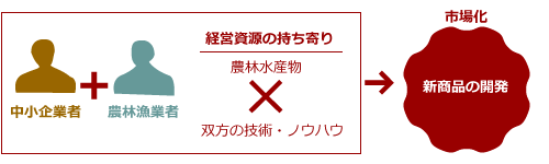 （1）新商品開発型の連携パターン